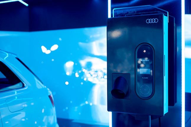 'The e-tron room' de Audi 