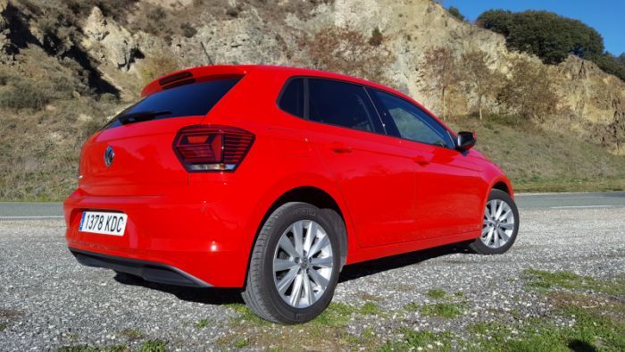 Trasera del Volkswagen Polo 2017
