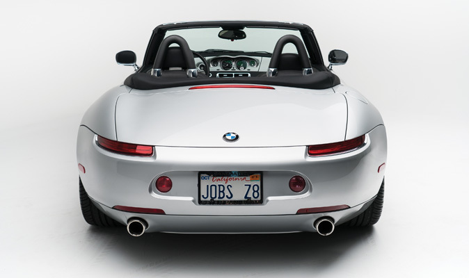Trasera del BMW Z8 de Steve Jobs