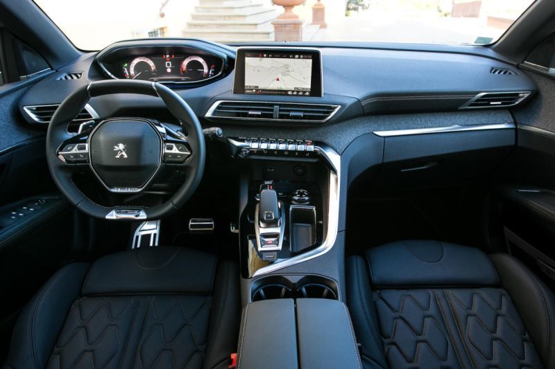 Interior del Peugeot 3008 2017