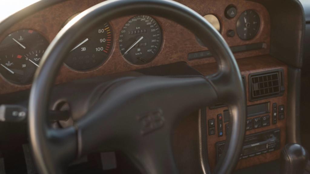 Instrumentación del Bugatti EB110 GT
