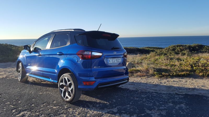 Trasera del Ford EcoSport 2017
