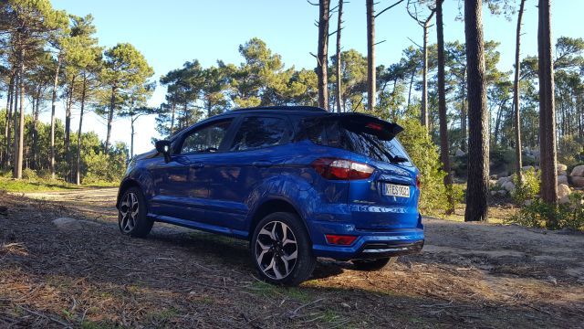 Trasera del Ford EcoSport 2017