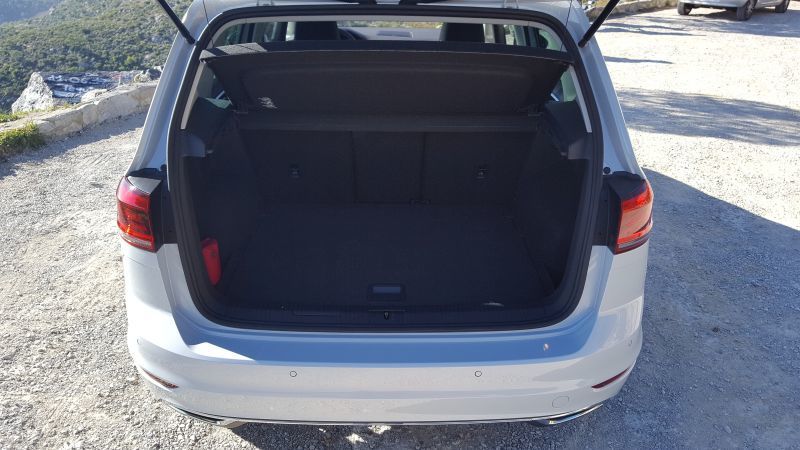 Maletero del Volkswagen Golf Sportsvan 2018