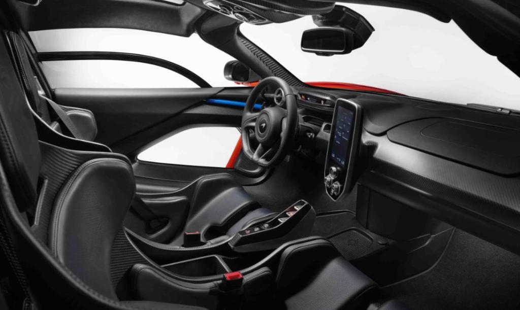 Interior del McLaren Senna