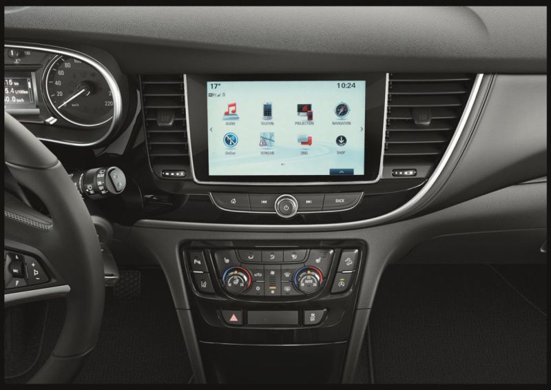 Interior del Opel Mokka X