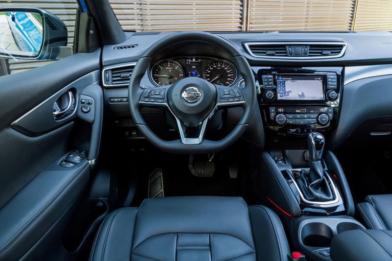 Interior del Nissan Qashqai 2017