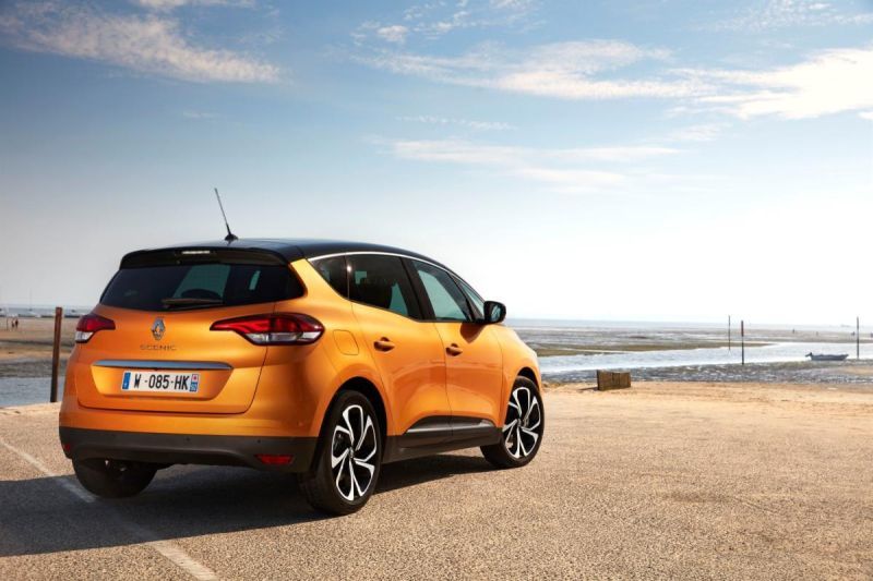 Trasera del Renault Scénic