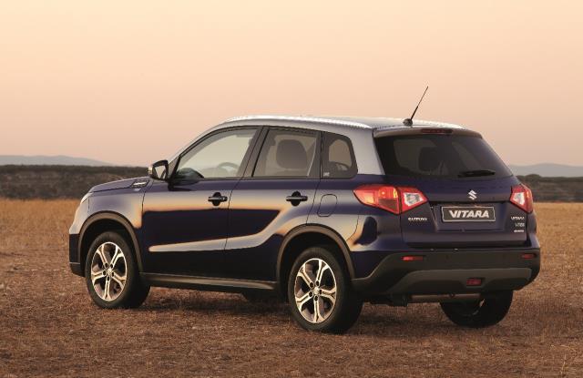 Trasera del Suzuki Vitara Toro