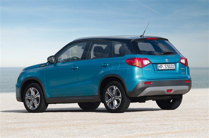 Trasera del Suzuki Vitara