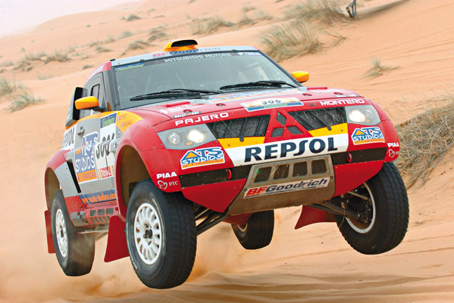 Peterhansel mitsubihi 2005