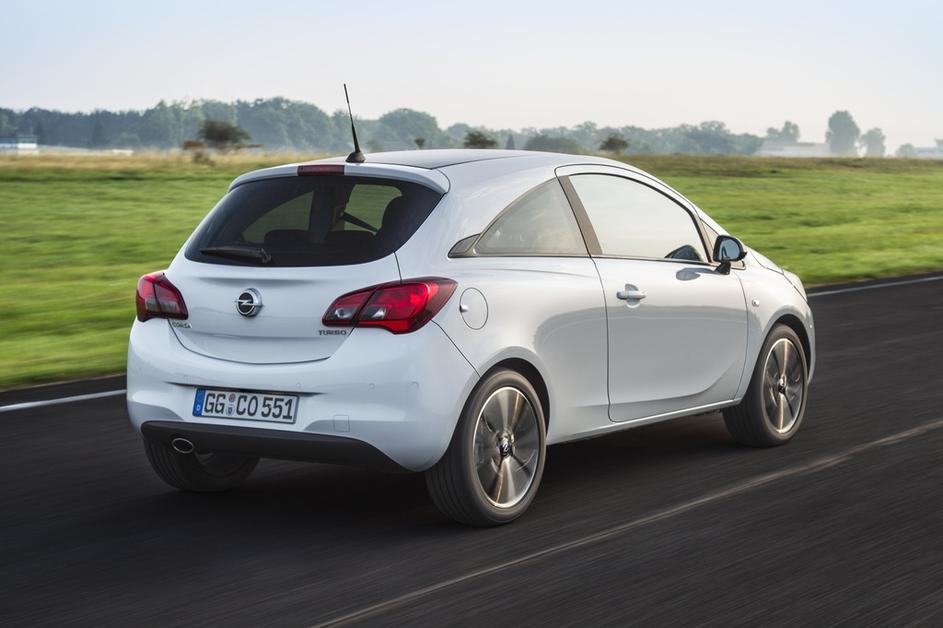 Trasera del Opel Corsa