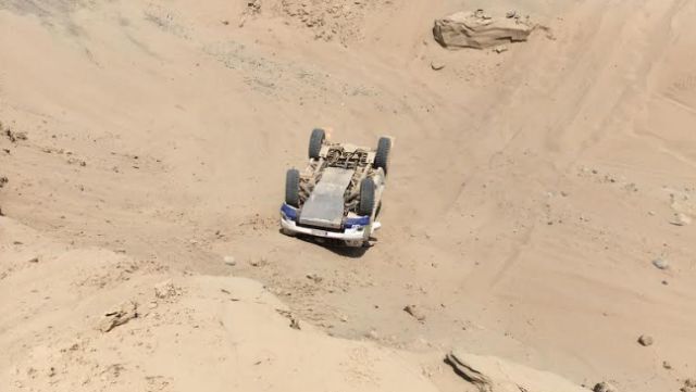 Accidente de Xavi Foj en el Dakar 2018