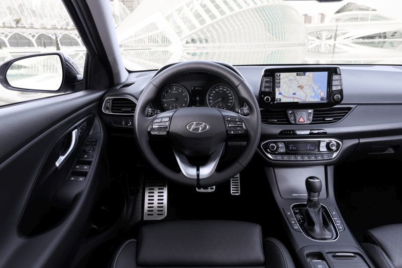 Interior del Hyundai i30 Fastback