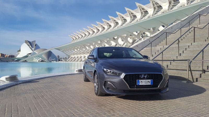 Frontal del Hyundai i30 Fastback