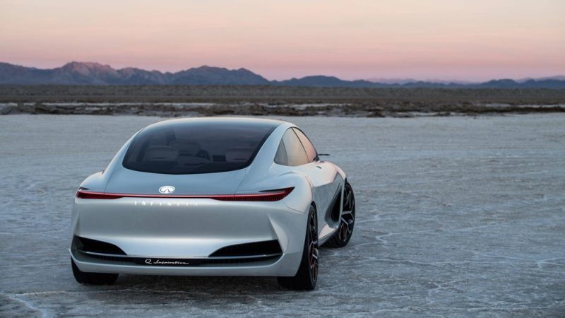 Trasera del Infiniti Q Inspiration Concept