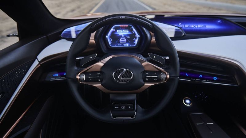 Interior del Lexus LF-1 Limitless Concept