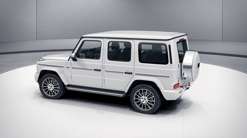 Trasera del paquete AMG Line del Mercedes-Benz Clase G 2018