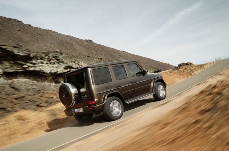 Trasera del Mercedes-Benz Clase G 2018