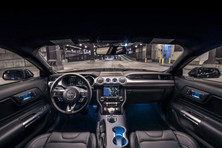Interior del Ford Mustang Bullitt 2018