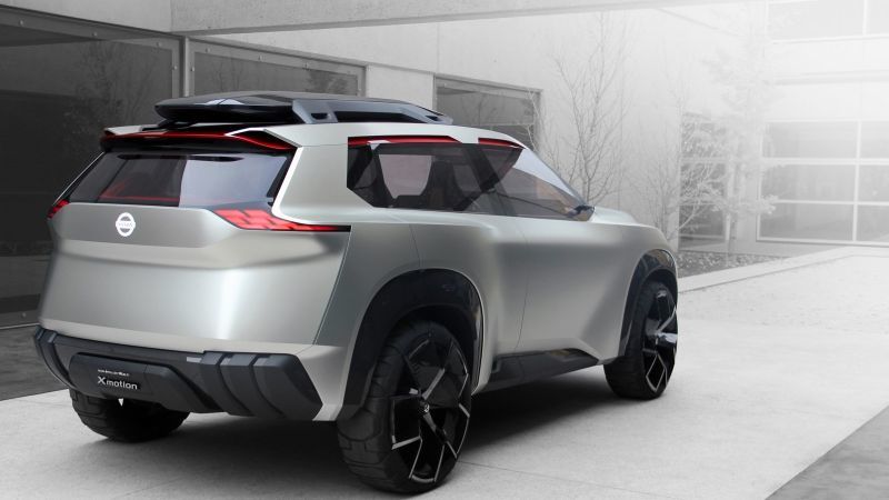 Trasera del Nissan Xmotion Concept
