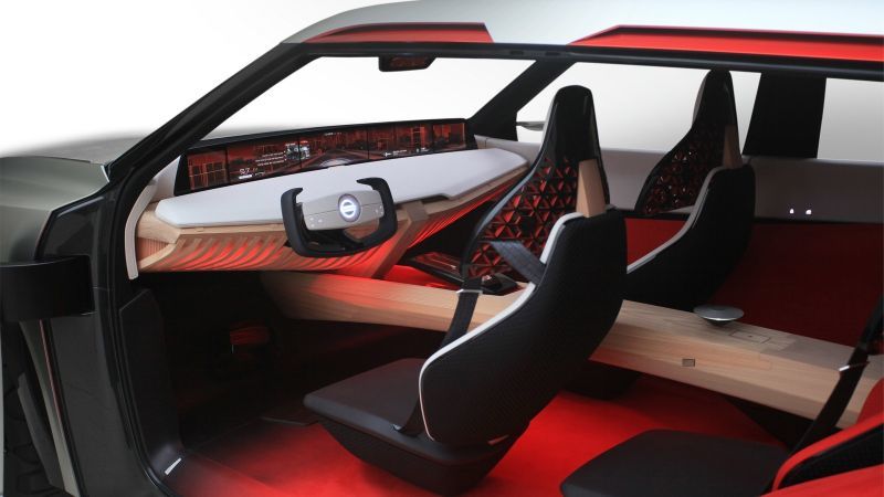 Interior del Nissan Xmotion Concept