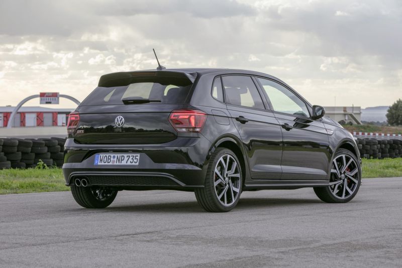 Trasera del Volkswagen Polo GTI 2018