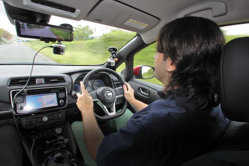 prueba nissan leaf 0000