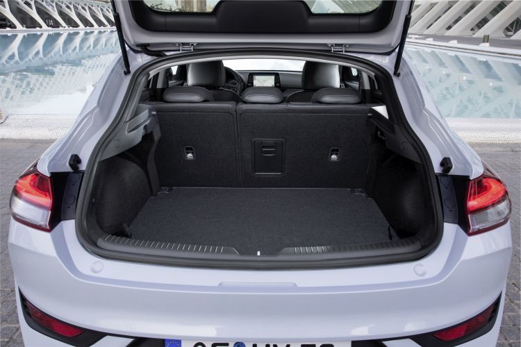 Maletero del Hyundai i30 Fastback