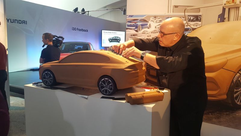 Diseño del Hyundai i30 Fastback