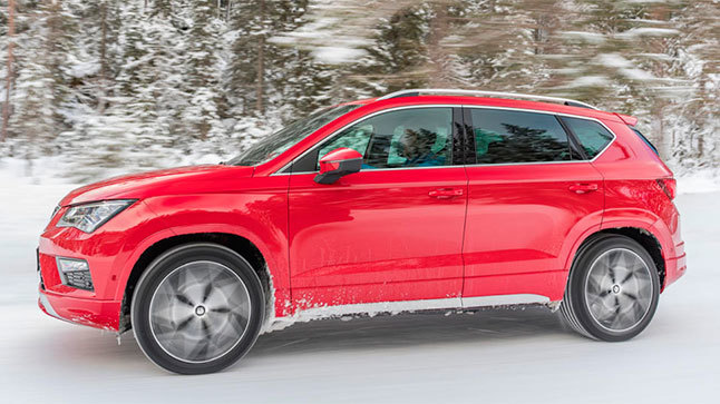 Seat Ateca en nieve