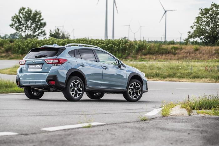 Trasera del Subaru XV 2018