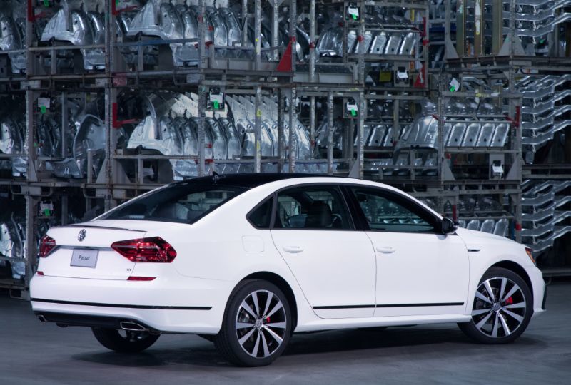 Trasera del Volkswagen Passat GT