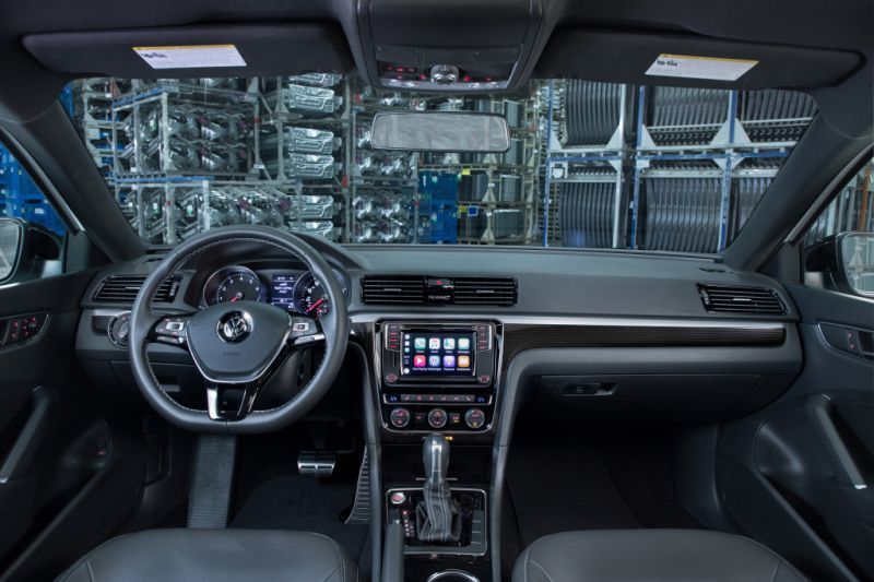 Interior del Volkswagen Passat GT