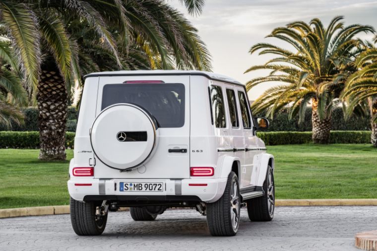 Trasera del Mercedes-AMG G63 2018