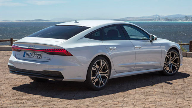 Trasera del Audi A7 Sportback 2018