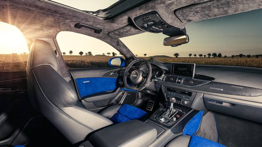 Interior del Audi RS 6 Avant Performance Nogaro Edition
