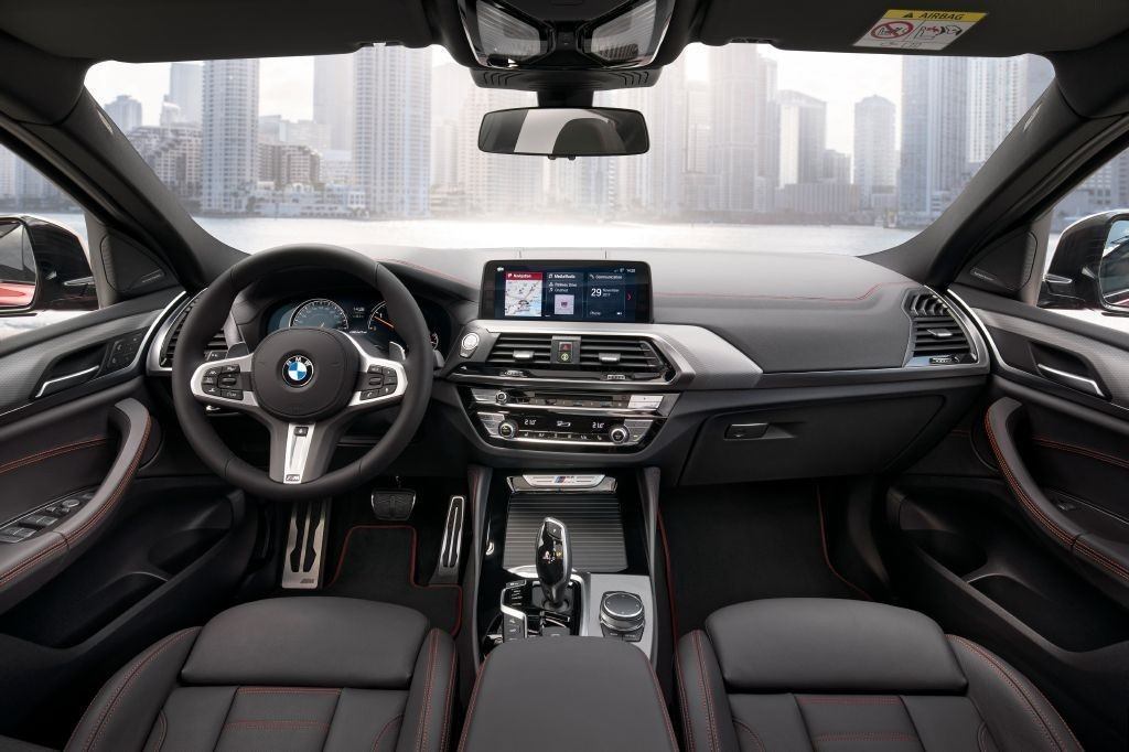 Interior del BMW X4 2018