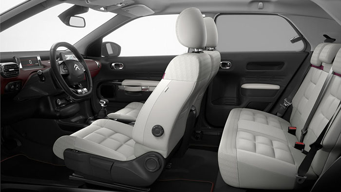 citroen c4 cactus, inteior