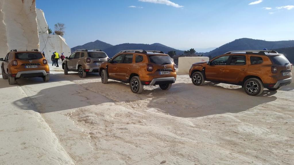 Parte trasera del Dacia Duster 2018