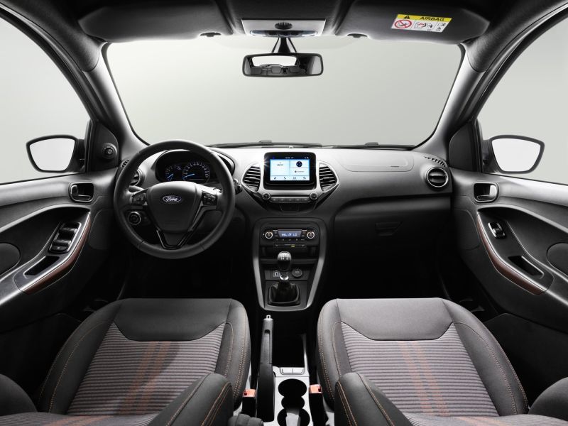 Interior del Ford KA+ Active 2018
