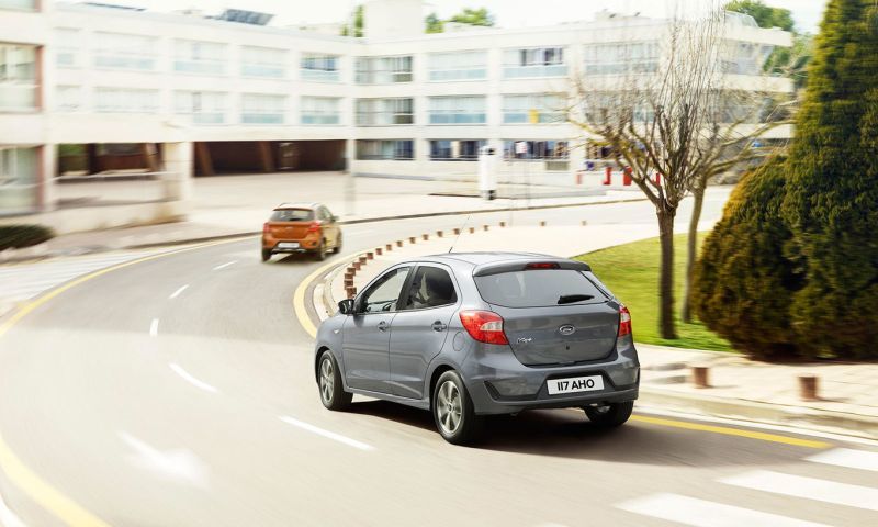 Trasera del Ford KA+ Active 2018