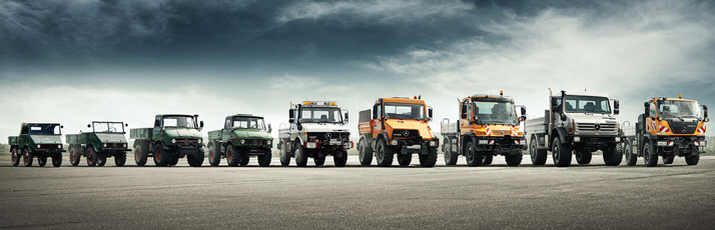 gama Mercedes Unimog
