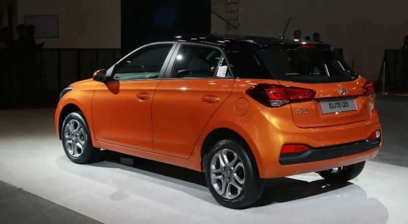 Trasera del Hyundai i20 2018