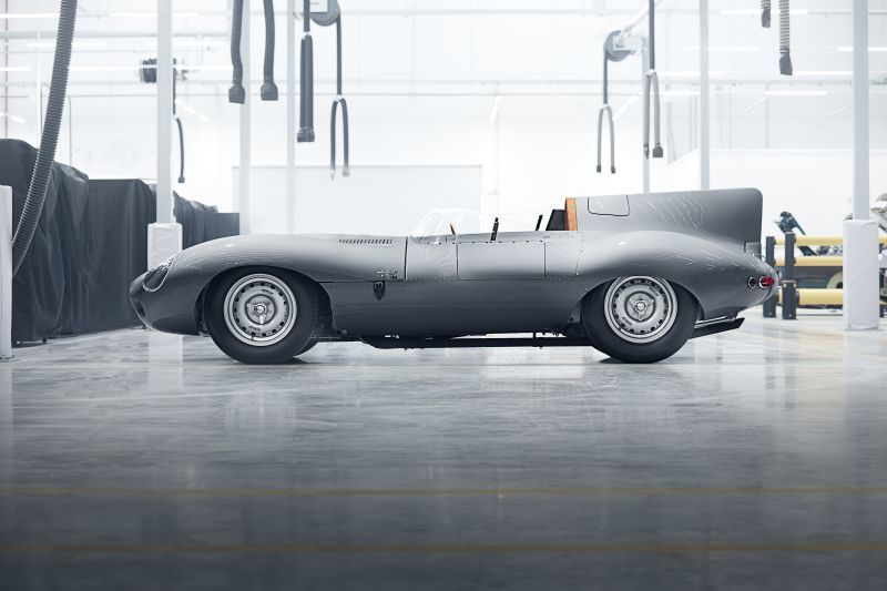 Perfil del Jaguar D-Type