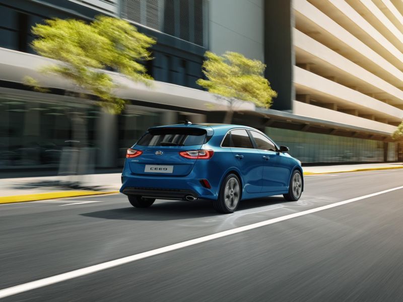 Trasera del Kia Ceed 2018
