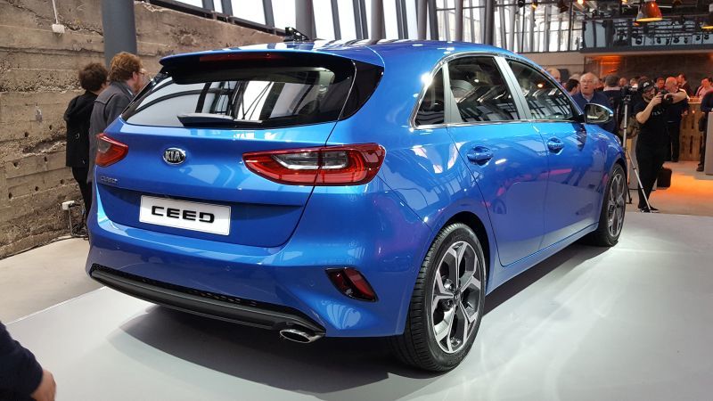Trasera del Kia Ceed 2018