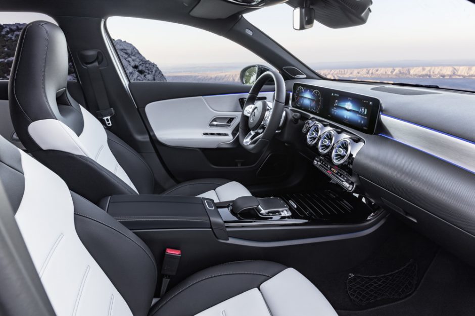 Interior del Mercedes-Benz Clase A 2018