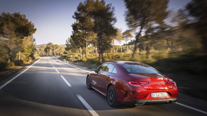 Mercedes CLS Trasera