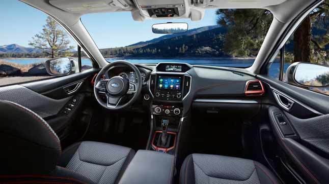 Subaru Forester 2019 interior